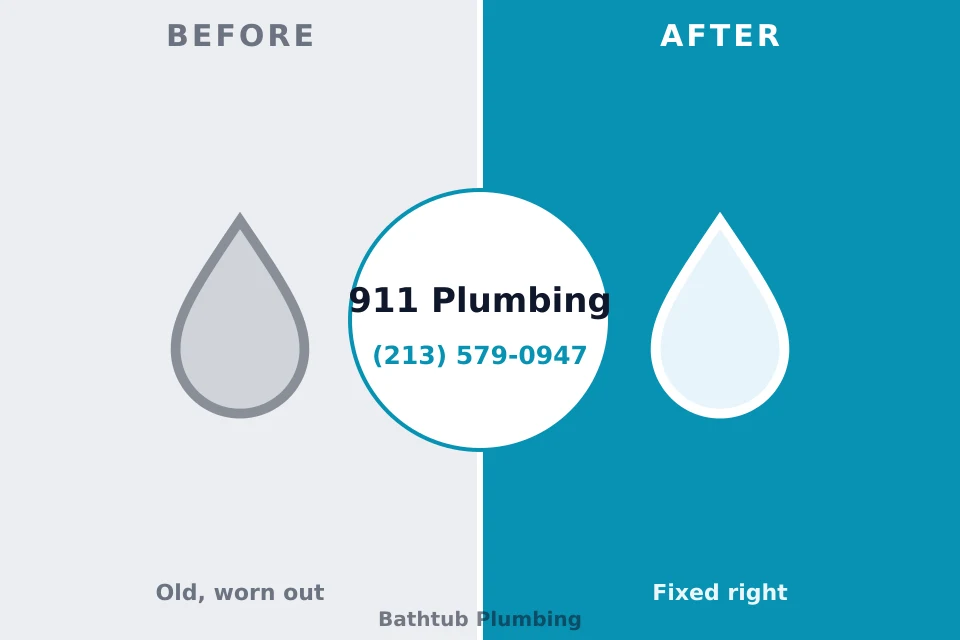 Before and after: plumbing repair White Mountain Lake, AZ